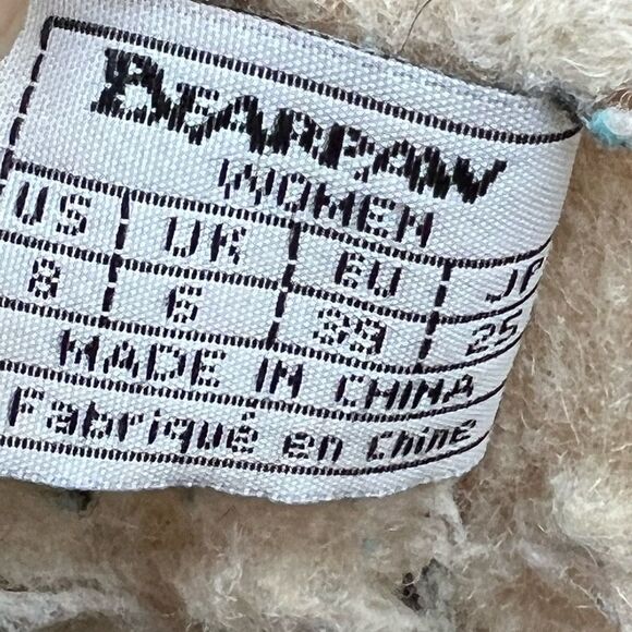 BEARPAW wool lined boots Tan suede Size
8 women's - Picture 6 of 16